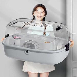 햄스터집 세트 리빙하우스 꾸미기 키우기 그레이 100X50X50표준세트 은신처 고슴도치