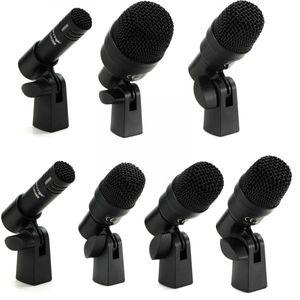 Behringer BC1200 프로페셔널 7-piece Drum 마이크 Set 마이크로폰 연결 케이블 이어폰 스탠드 000-EJ900-0