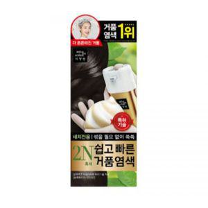 미쟝센 쉽고빠른 거품 염색약 흑색 스프레이 염색