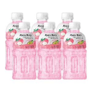 모구모구 리치맛 320ml 6개/젤리/초등/학생/간식/다양한/쥬스/작은/미니/탄산/액상/과당/판타/녹차/혼합