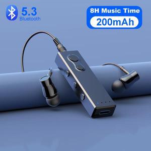 휴대용 블루투스 5.3 MP3 플레이어  미니 소형 FM 라디오  충전식 칼라 클립 워크맨  헤드폰 스피커용 HiFi