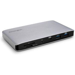 켄싱턴 SD2480T 썬더볼트 3 USB-C 듀얼 4K 도킹 스테이션, 60W PD, SD Micro 카드 리더, 윈도우 맥북용(K38
