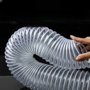 PVC 주름관 내경 배관 덕트 호스 투명 집진기 닥트호스 10m 자바라 배기관