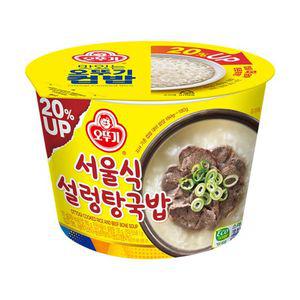 오뚜기 컵밥 서울식 설렁탕국밥 12개