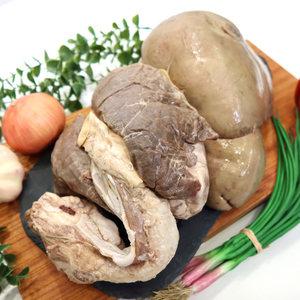 (배터짐) 국내산 냉장 삶은 돼지내장 (돼지 간 울대 허파 염통)세트 2.8kg