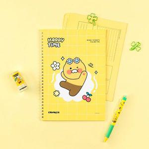 (10개) 카카오프렌즈 세이치즈 신학기 스프링노트 춘식이 (nx5639)