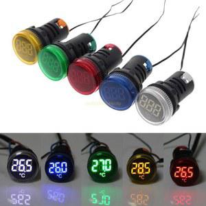 전조등 온습도계 차량용 표시등 22mm AC 50 380V 트럭 온도 측정 인덕션 범위 쉬핑