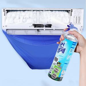 에어컨 셀프청소 풀세트 클리닝백 브러쉬 탈취제 세정제 청소도구 키트