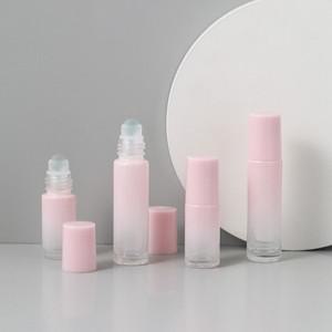 여행용 유리 롤 롤러 볼 병 에센셜 오일 빈 향수병 5ml 10ml