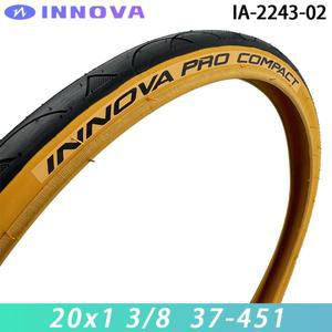 INNOVA Original IA-2243 노란색 측벽 접이식 타이어 20x1 3/8 37-451 자전거 BMX 사이클링 부품