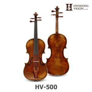 [효정악기]효정바이올린 HV-500/도미넌트현 장착