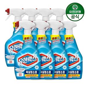 [유한양행]유한락스 욕실청소용 650ml+650ml * 4개