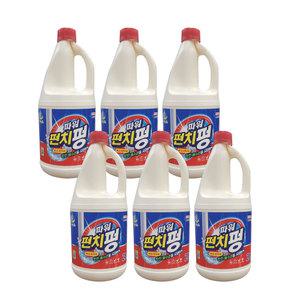 하루그린 배수구세척제 펀치펑 2L 6개