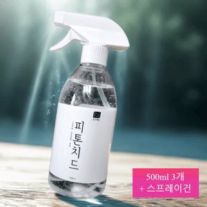 순수백과 새집증후군 스프레이 피톤치드 베이크아웃 500ML3개+스프레이건1