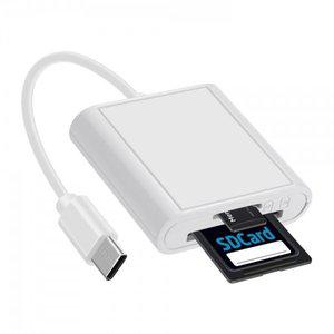 [기타]라이트컴 IH728 Coms USBTypeC카드리더기TF카드(MicroSD)+SD카드C타입