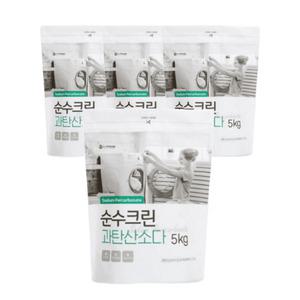 순수크린 과탄산소다 5KG 4개