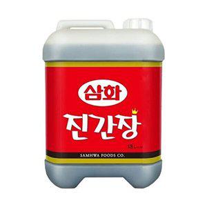 [셀러허브 패션][JHQSDM4H_52ER]삼화 업소용 진간장 말통 13L