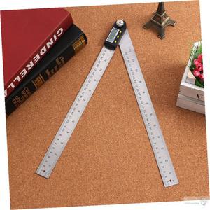 디지털 스틸 각도기 30CM 360도 전자 철자 측정