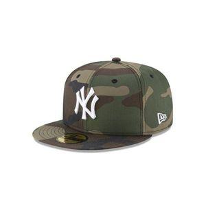 [관부가세포함] 뉴욕 양키스 MLB 뉴에라 59FIFTY 피티드 캡 모자 5950 CAMO 그린 새상품 육군