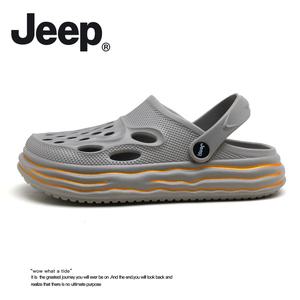JEEP 지프 남녀공용 가벼운 여름 비치 신발 사무실슬리퍼