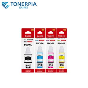 캐논 정품 Gi-990 4색세트 PIXMA G2910 G2900 G3900