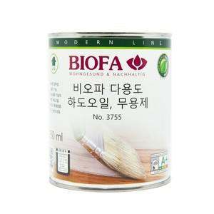 비오파 하도오일 750ml 3755 투명 목재 오일 페인트