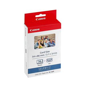 캐논코리아정품 Canon KC-36IP 용지 CP1200 CP1300용 36매 신용카드 사이즈 인화지