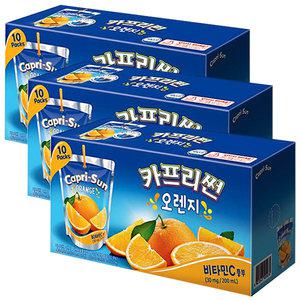 카프리썬 오렌지 200ml x 30팩 / 과일주스 음료수