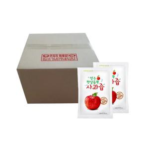 앤드마켓 햇살 듬뿍 사과즙 100ml x 80팩 (벌크)
