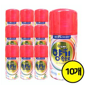 산도깨비 향기속으로 자동분사기 리필 향캔 블랙체리향 290mL x 10개