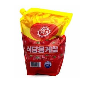 오뚜기 식당용 대용량 케찹 3.3kg 4개