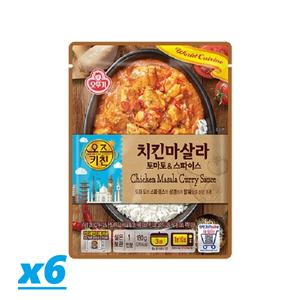오뚜기 오즈키친 치킨마살라 180g x 6개 /