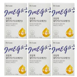 닥터린 초임계 알티지 오메가3 1025mg x 30캡슐 6박스