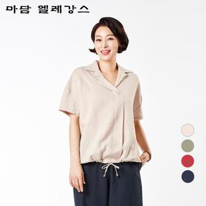 [마담엘레강스] 플렉스 린넨 블렌디드 재킷 K231JK08