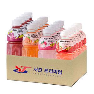 (서진프리미엄) 모구모구 4종혼합(포도+복숭아+리치+딸기) 320mlx24ea