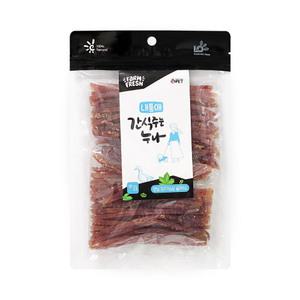 [굿누리] 내품애 간식주는 누나 안심 오리가슴살 슬라이스 180g
