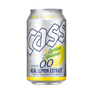 카스 0.0 레몬스퀴즈 제로 330ml x 6캔 번들 논알콜 맥주맛