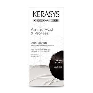 [XBG65I6M]케라시스 단백질 크림 염색약 120g 내추럴블랙