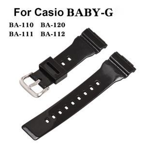 고무 스트랩 시계 밴드 카시오 g-shock BABY-G BA110 스마트 워치 액세서리 팔찌 벨트