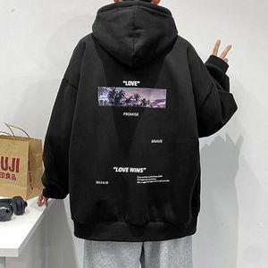가을 남성 캐주얼 프린팅 디자인 후드티셔츠 가을후드티 기모후드티 봄가을후드티 캐주얼후드티 베이직후드