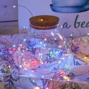 태양광 LED 100구 와이어 전구(10m) (컬러믹스)/11월12일재입고 크리스마스소품