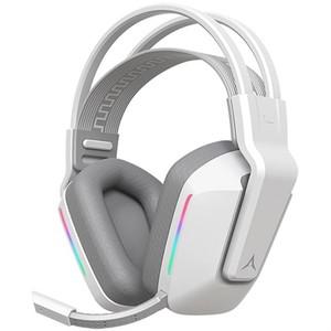 ABKO MR600 유무선 가상 7.1 3-MODE 게이밍 헤드셋 화이트 [H@lu]