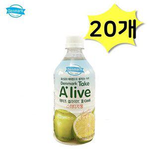 [기타]덴마크 테이크얼라이브쿨 스위티자몽 500ml x 20개 펫음료 사무실간식