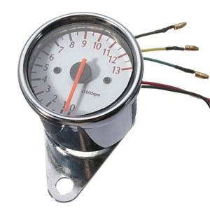 오토바이 타코미터 숙련 된 제조 레트로 오토바이 타코미터 0-13000 Tach RPM-게이지 카운터 Universal K0AF