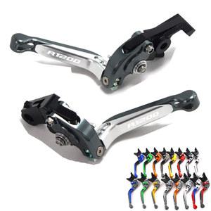 BMW R1200R 2006-2014 R1200RT /SE 2010-2013 R1200S 2006-2008 용 오토바이 접이식 확장 가능 조정 가능한 클러치 브레이크 레버