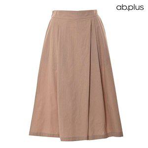 [ab.plus] 핀턱 백밴딩 와이드 큐롯 팬츠 (LSY2MP63A)