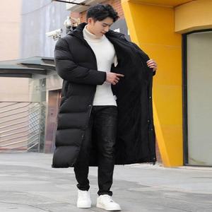 [JHP02QQR_51HD]스웨이드 퍼 겨울롱패딩 안감 후드 블랙