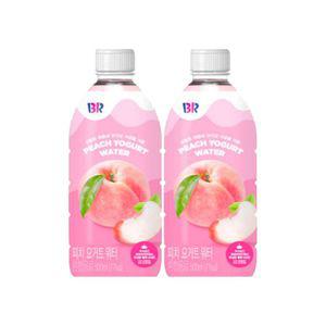 베스킨라빈스 피치요거트 워터 500ml 24개