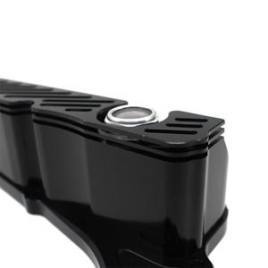 VESPA GTS250 300 GTV HPE 2019-2022 검은색 알루미늄 투명 가시 오일 하단 포트