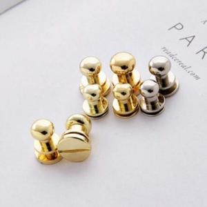 가방부자재 가죽부자재 재료 4color 솔트리지 8mm 6 가죽공예재료 솔트레지 단추 가방